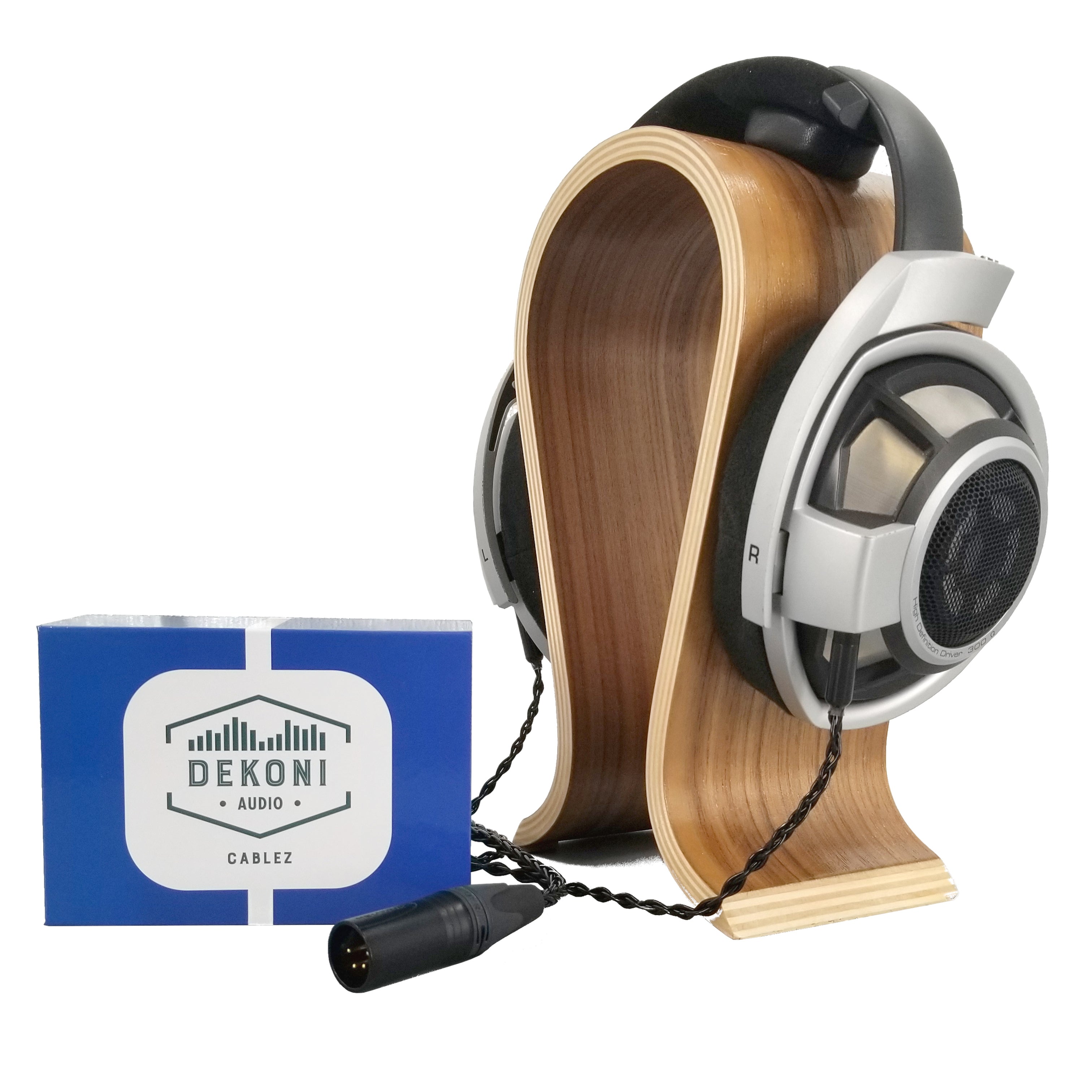 Dekoni Audio Balanced 4 Pin XLR Cable for Sennheiser HD800, HD800S & HD820 Headphones - 1.2M Length