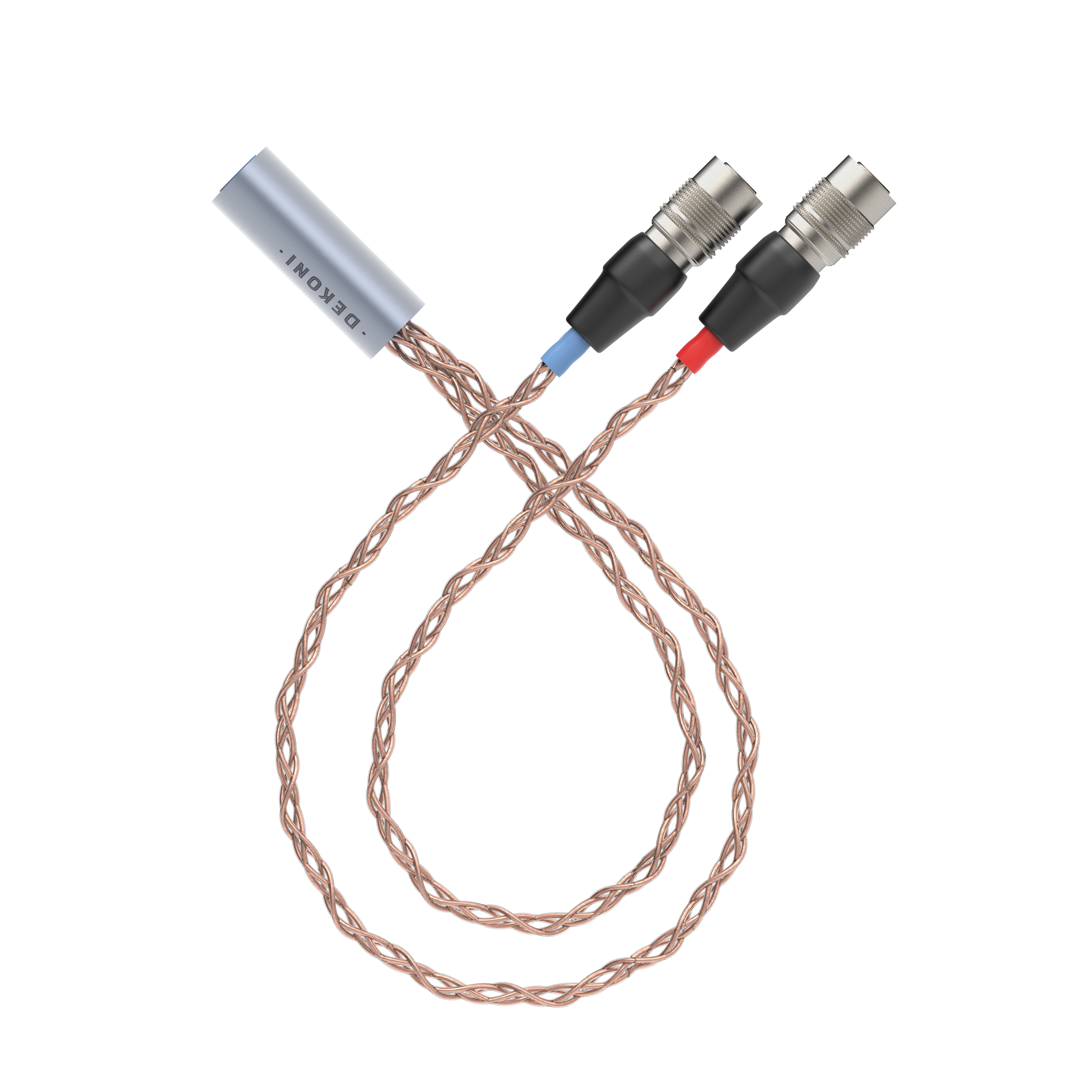 Post-Split DCA Hirose Connectors PCHUD Copper Cable