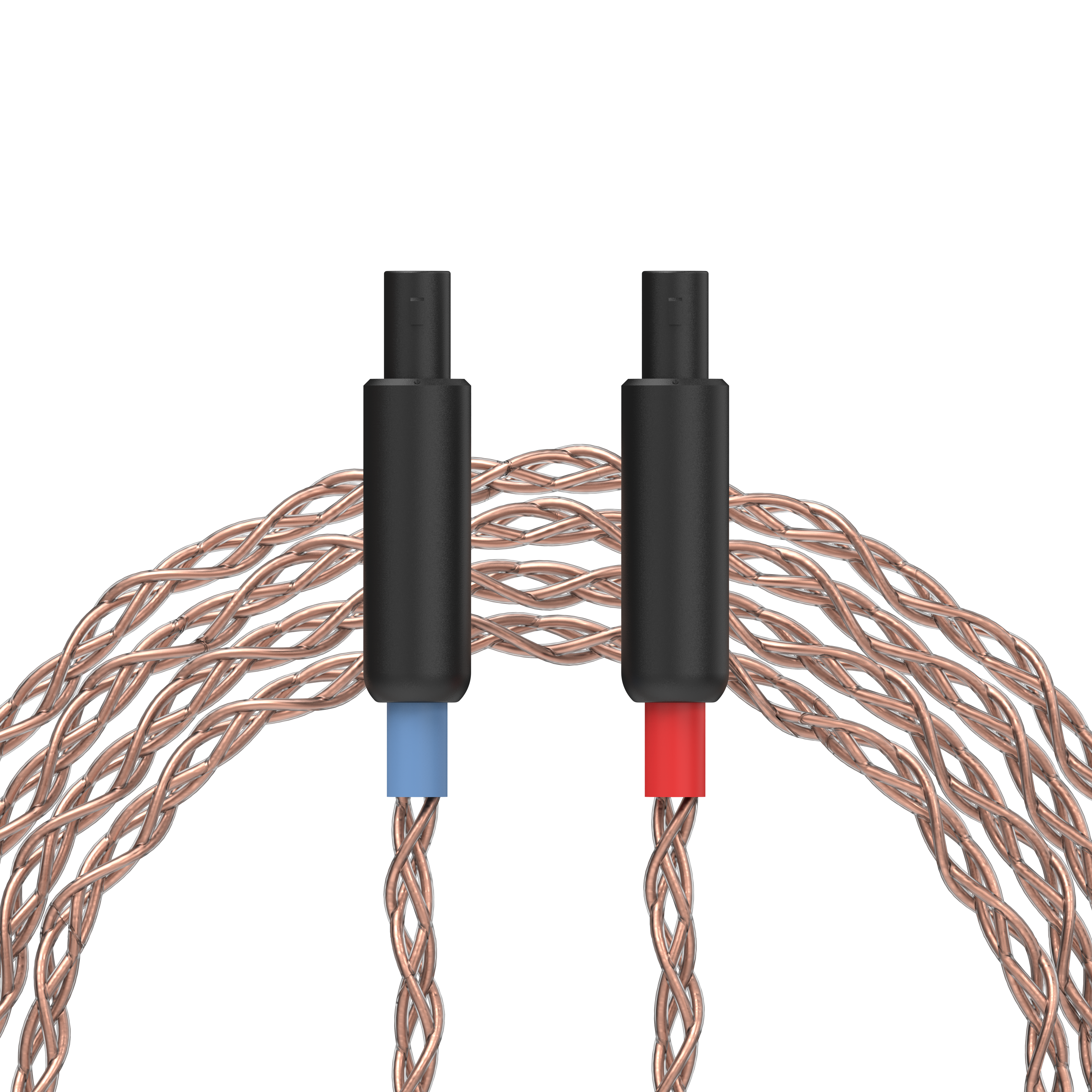 Dekoni Audio Ensemble HD800 Plugs Braided PCUHD Y-Split