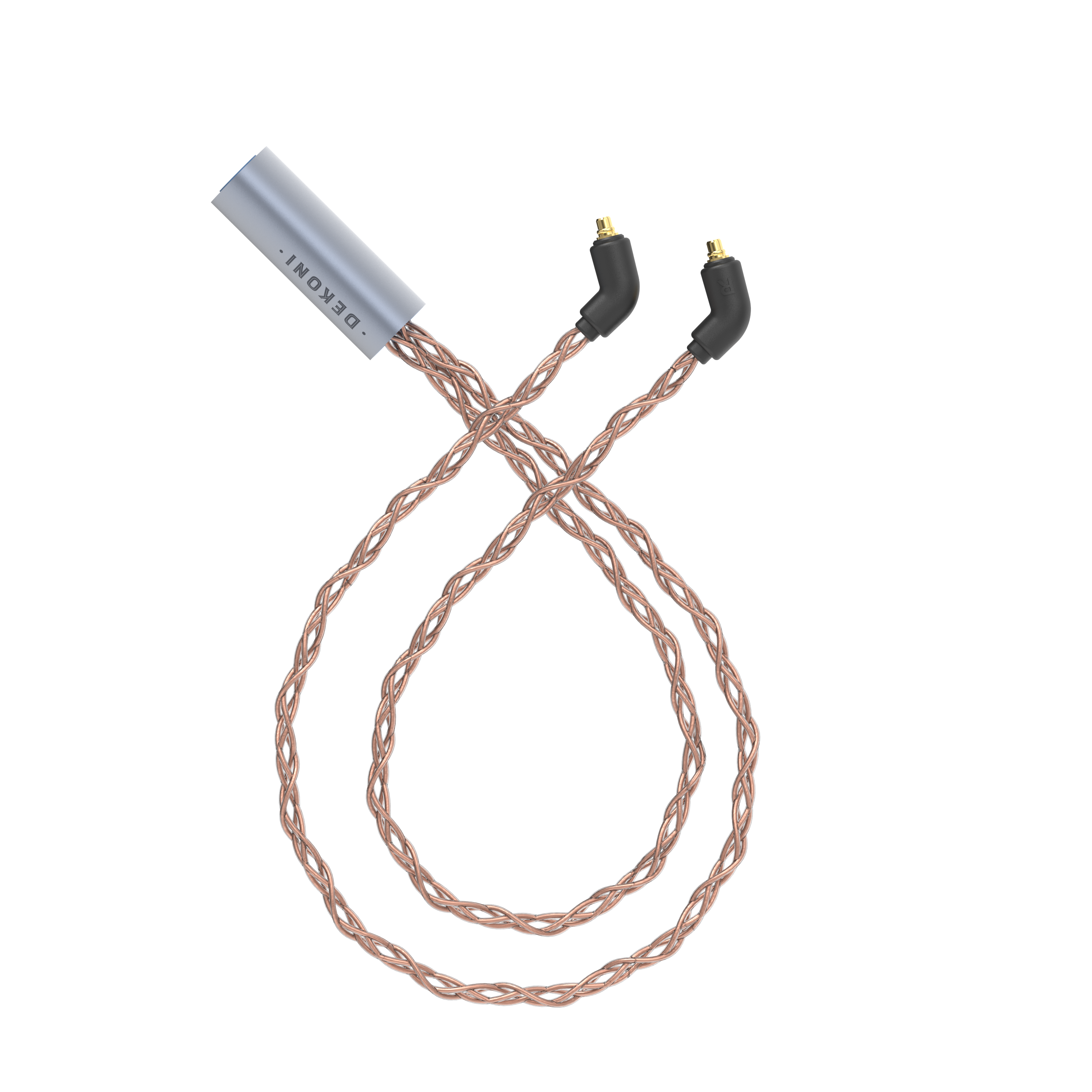 Post-Split MMCX IEM Connectors with PCUHD Copper Cable