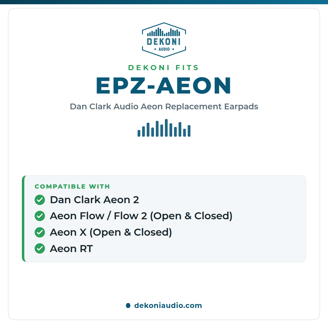 Replacement Earpads for Dan Clark Audio Aeon 2 - Elite Sheepskin