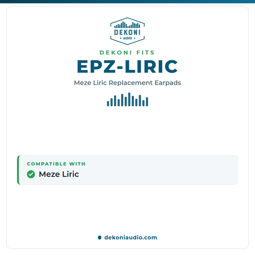 Replacement Earpads for Meze Liric - Sheepskin