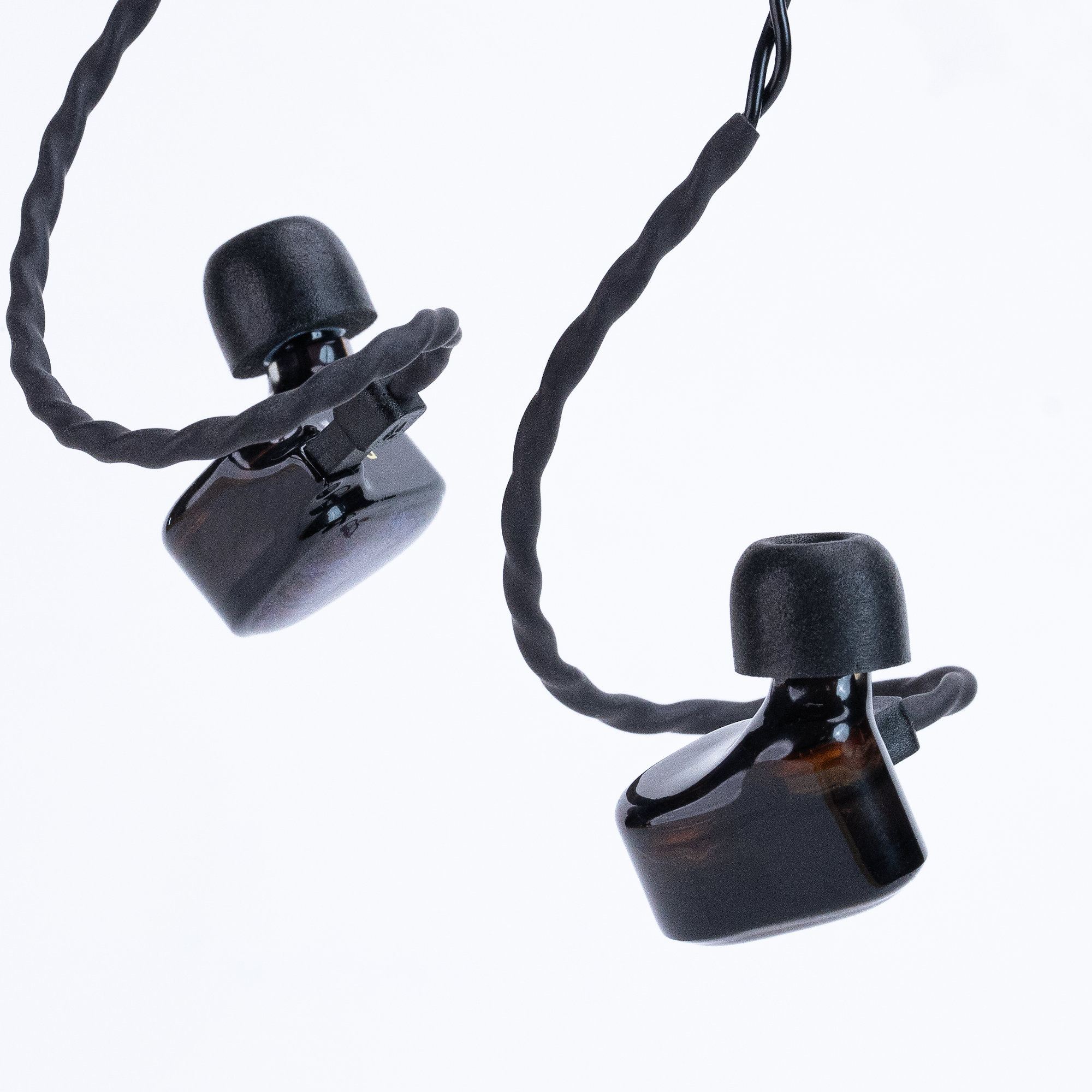 Memory Foam Isolation Earphone Tips Black 4.9mm Mercury