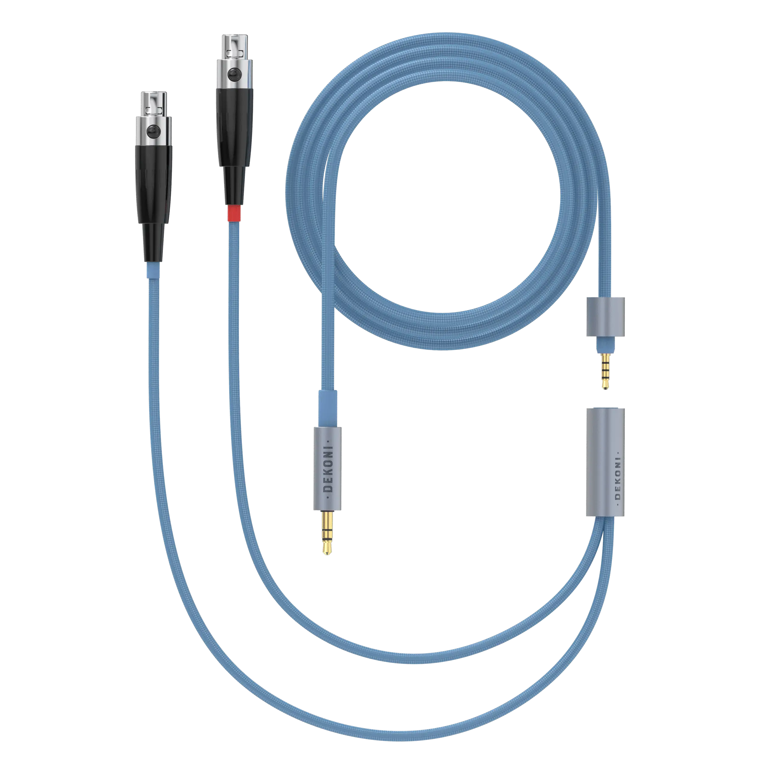 Dekoni Audio Ensemble 1/8" 64" Nylon Jacket Cable with 4-pin Mini XLR Headphone Connectors