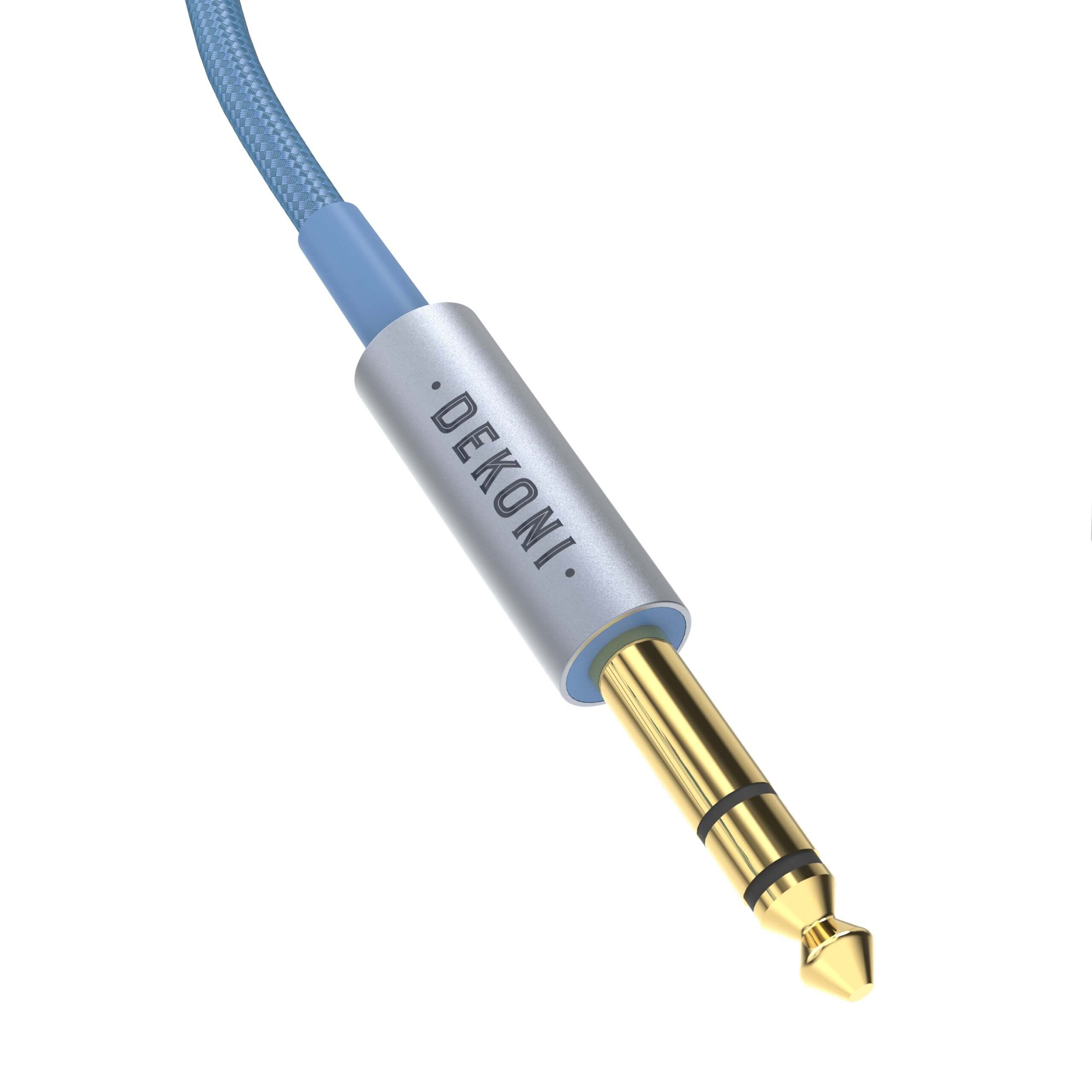 Dekoni Audio Ensemble 1/4" 64" Nylon Jacket Cable with Single 3pin XLR Headphone Connector