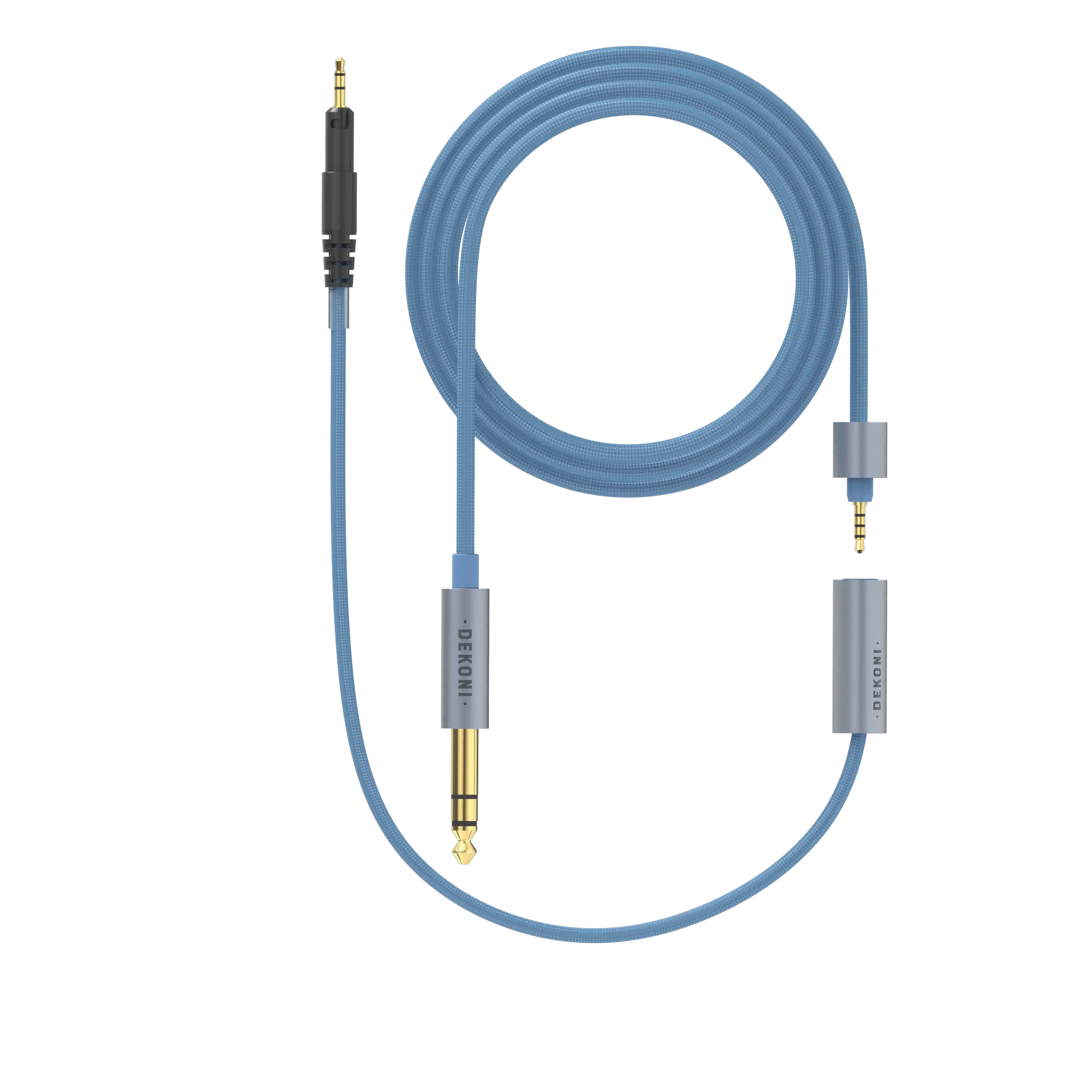 Dekoni Audio Ensemble 1/4" 64" Nylon Jacket Cable with ATHM Headphone Connector