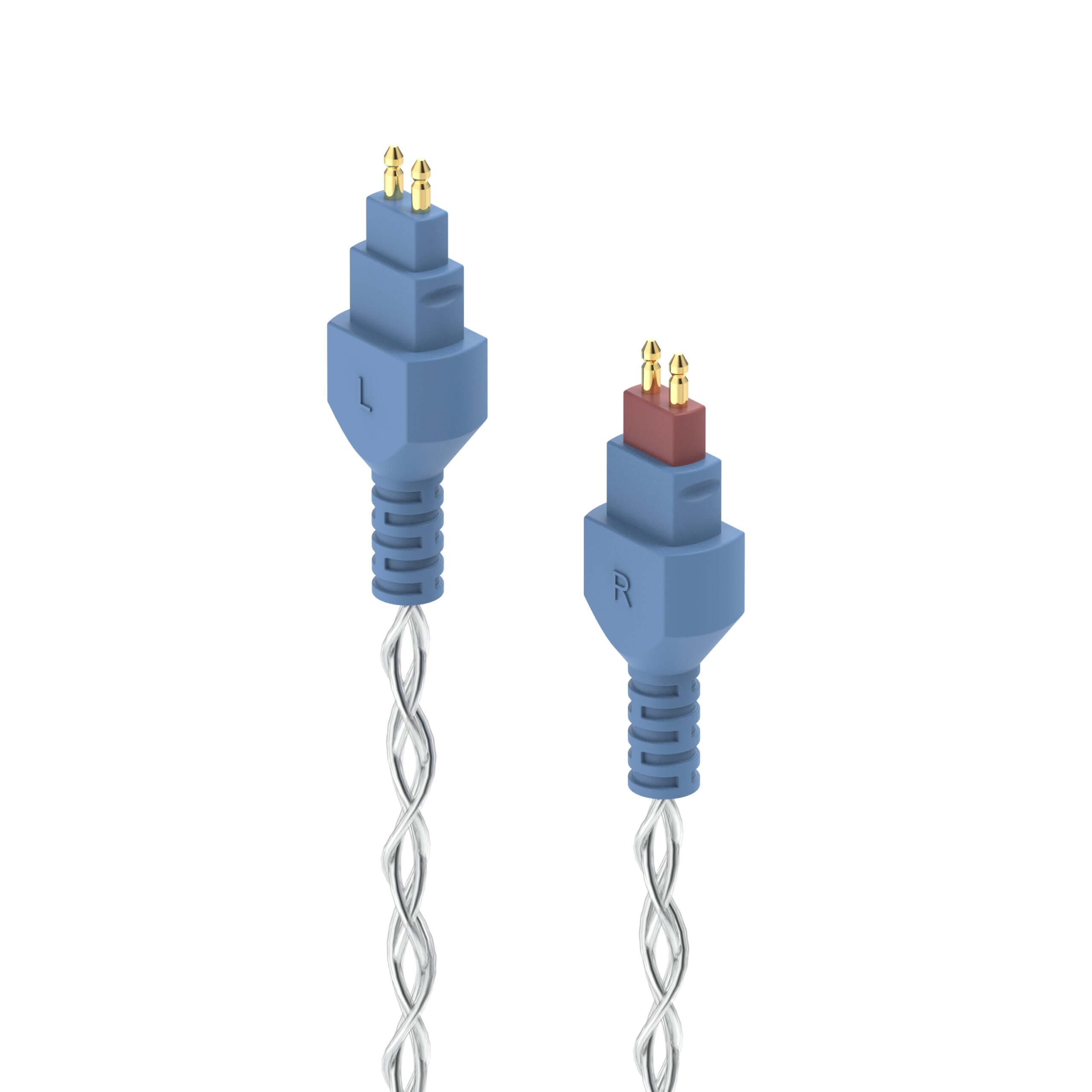 Dekoni Audio Ensemble 1/8" 64" Braided Cable with HD600 Headphone Connectors