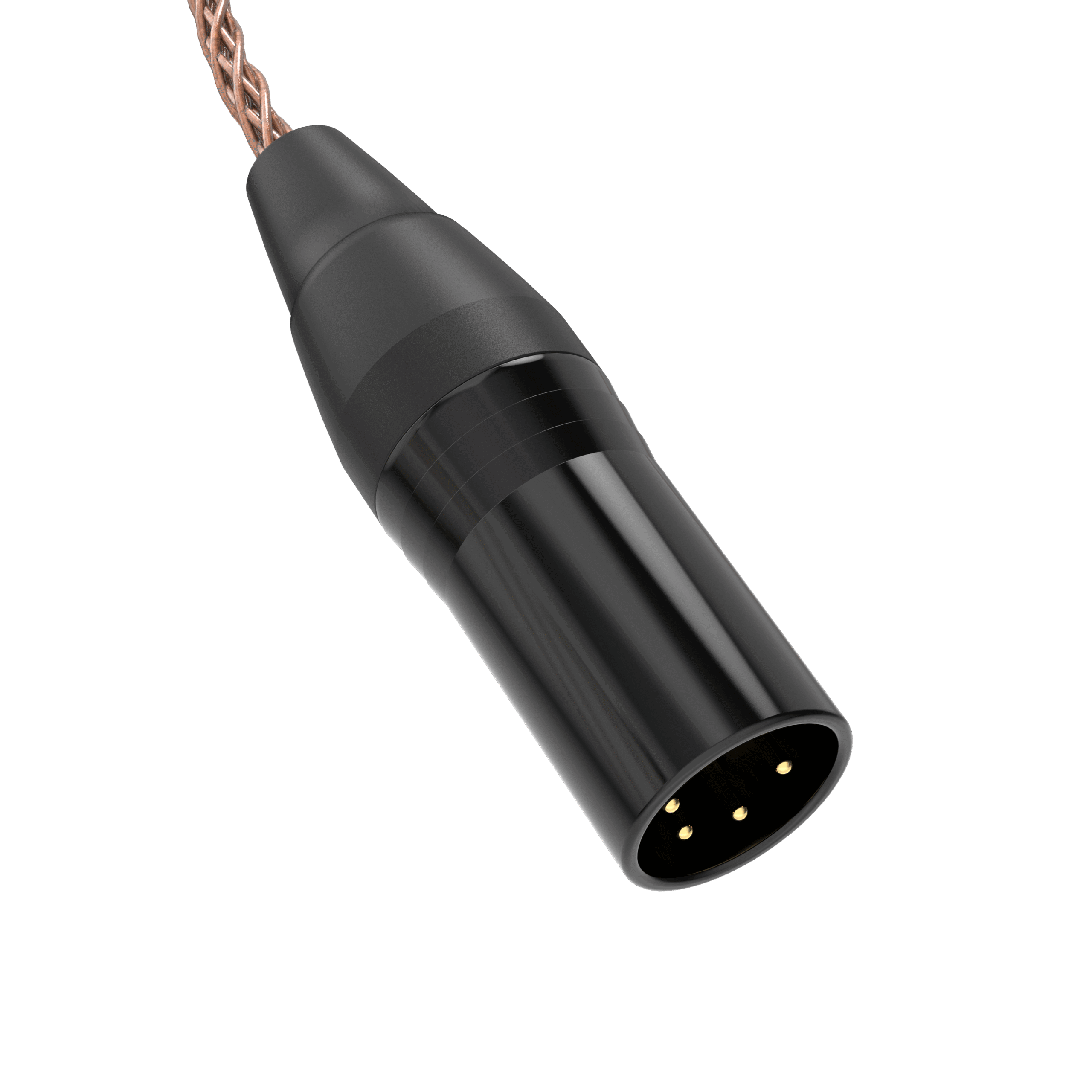 Dekoni Audio Ensemble 4-Pin XLR 64" PCUHD Cable with 2 Pin Utopia Lemo Headphone Connectors