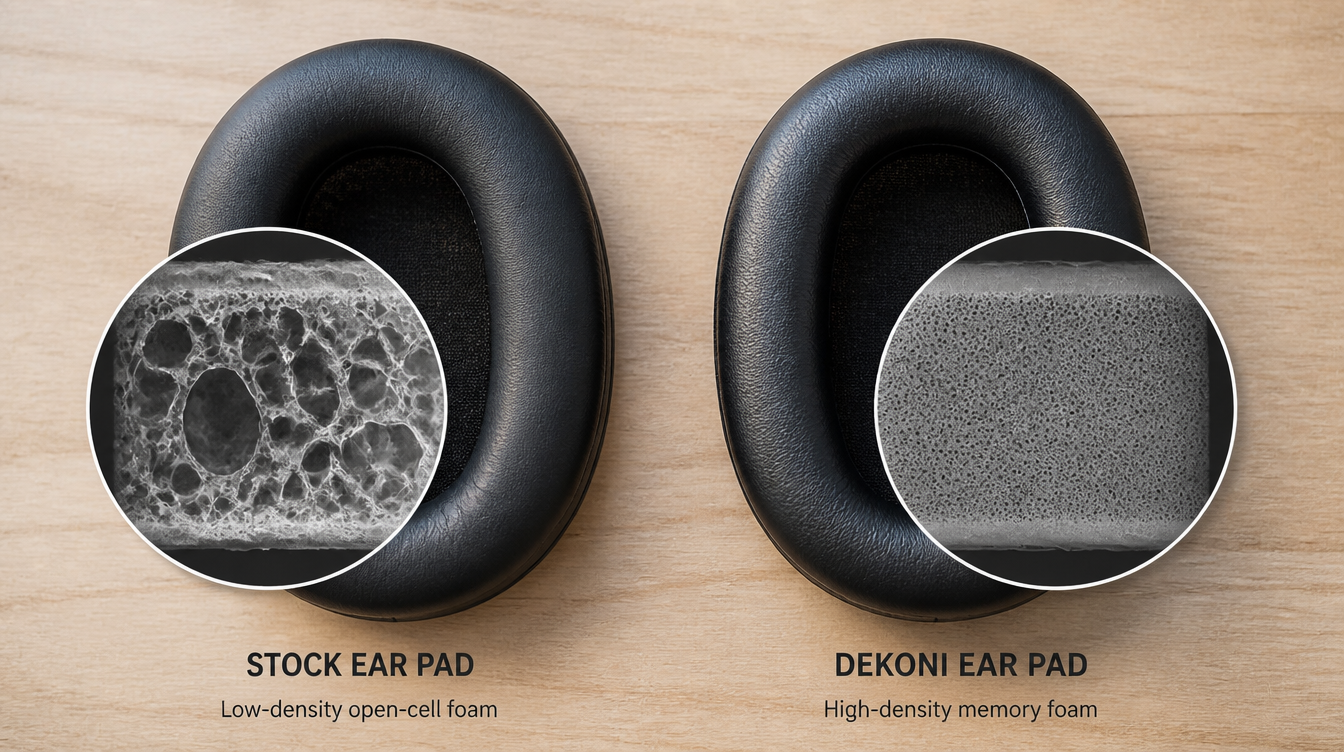 Why Stock Headphone Pads Fail: The Science of Sweat and Friction