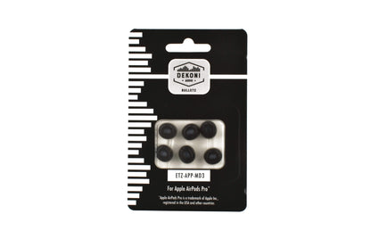 Memory Foam Earphone Tips for the Apple Airpods Pro & Airpods Pro 2