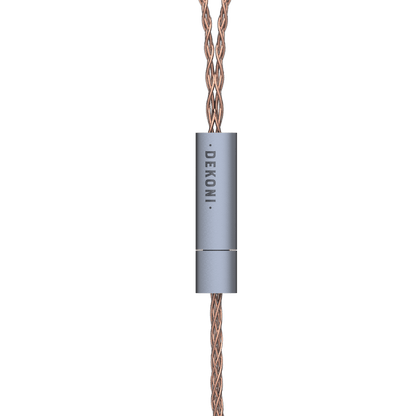 Dekoni Audio Ensemble 3 Meter Extension plugs Braided PCUHD Copper