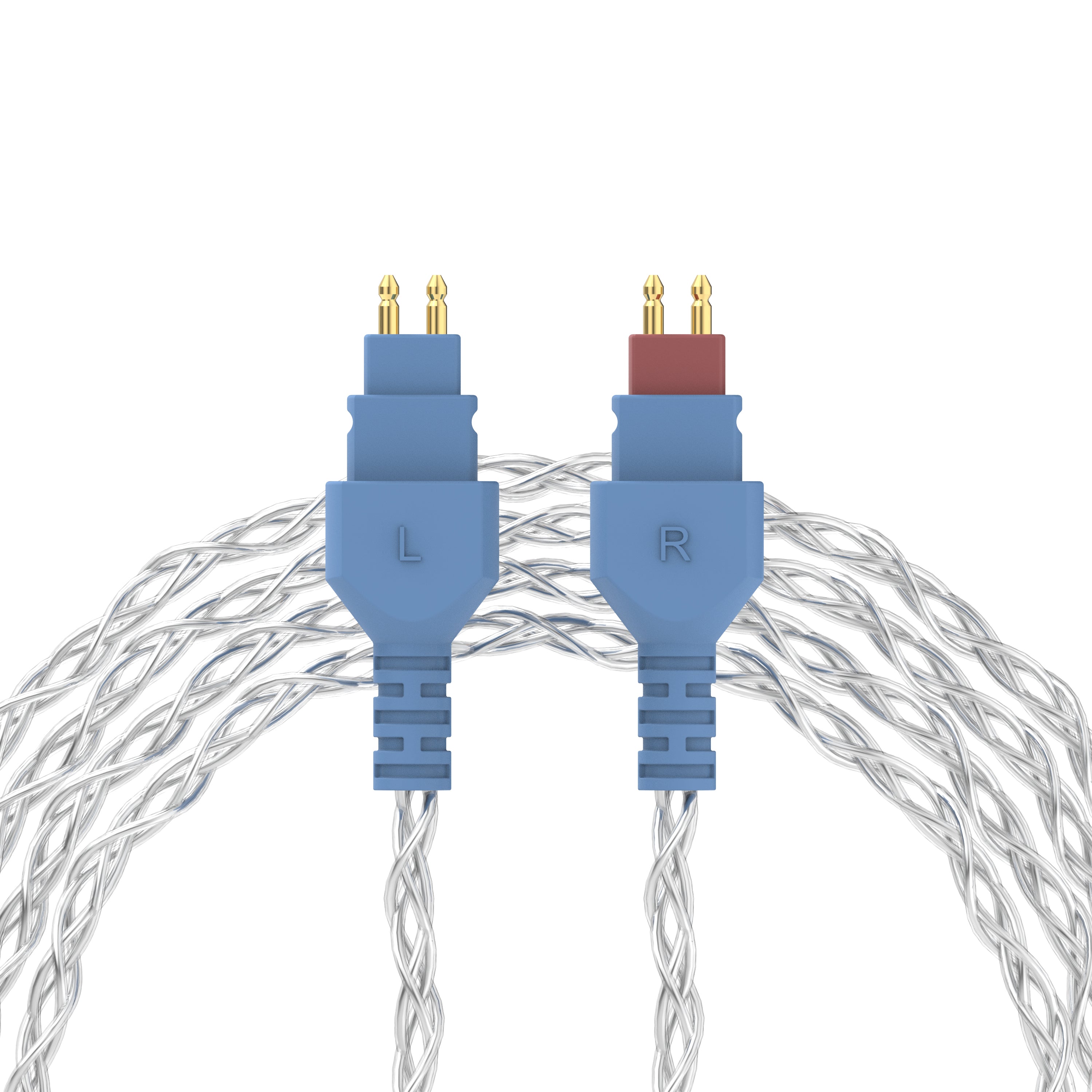 Dekoni Audio Ensemble 4-Pin XLR 64" Braided Cable Cable with HD600 Headphone Connectors