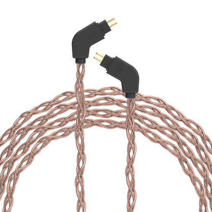 Post-Split 2-Pin IEM Connectors with PCUHD Copper Cable