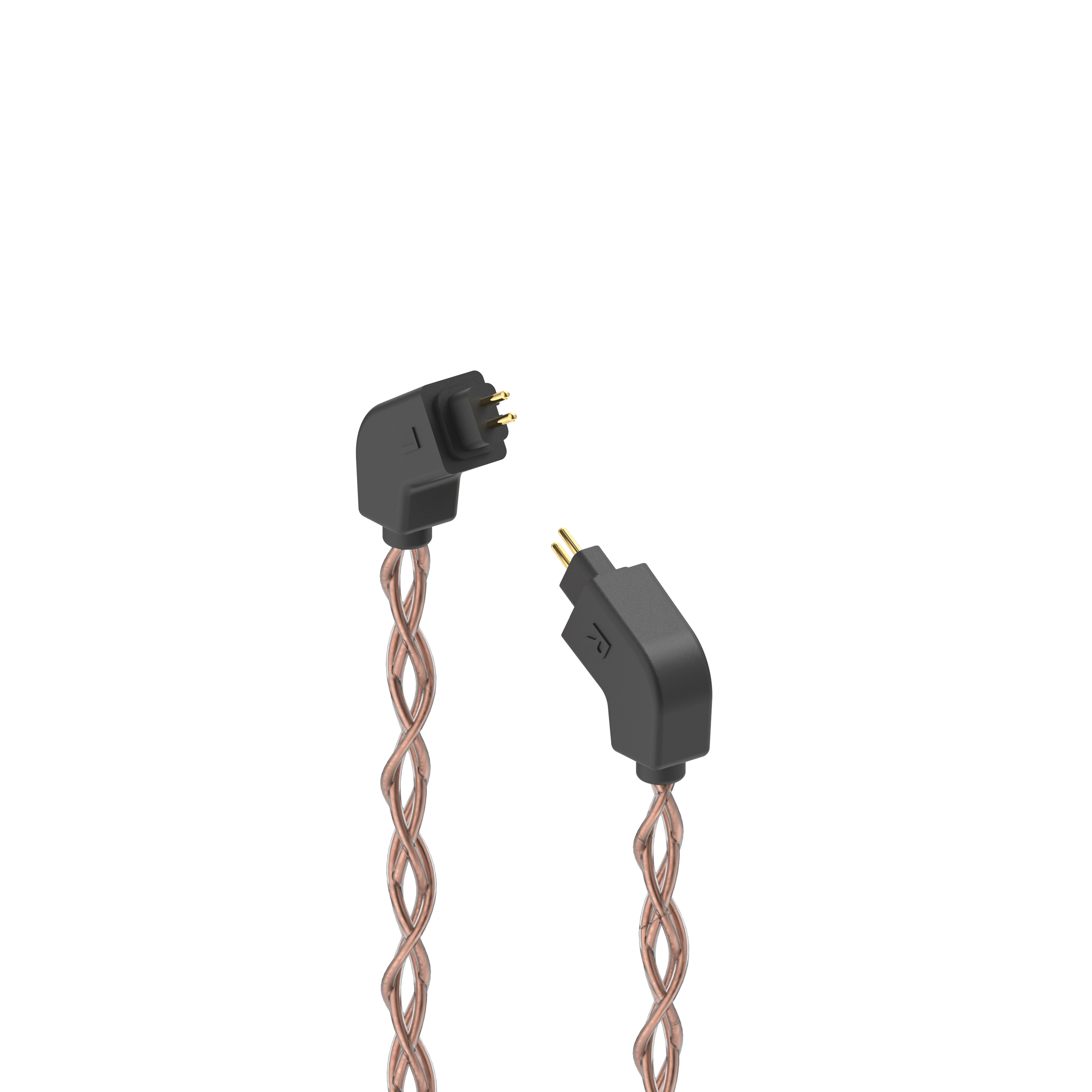 Post-Split 2-Pin IEM Connectors with PCUHD Copper Cable