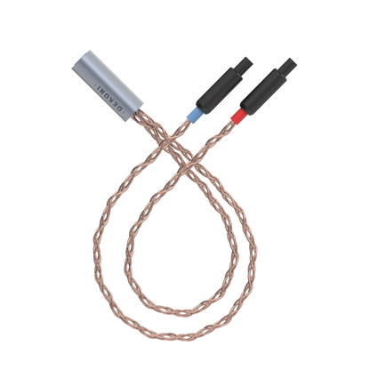 Dekoni Audio Ensemble HD800 Plugs Braided PCUHD Y-Split