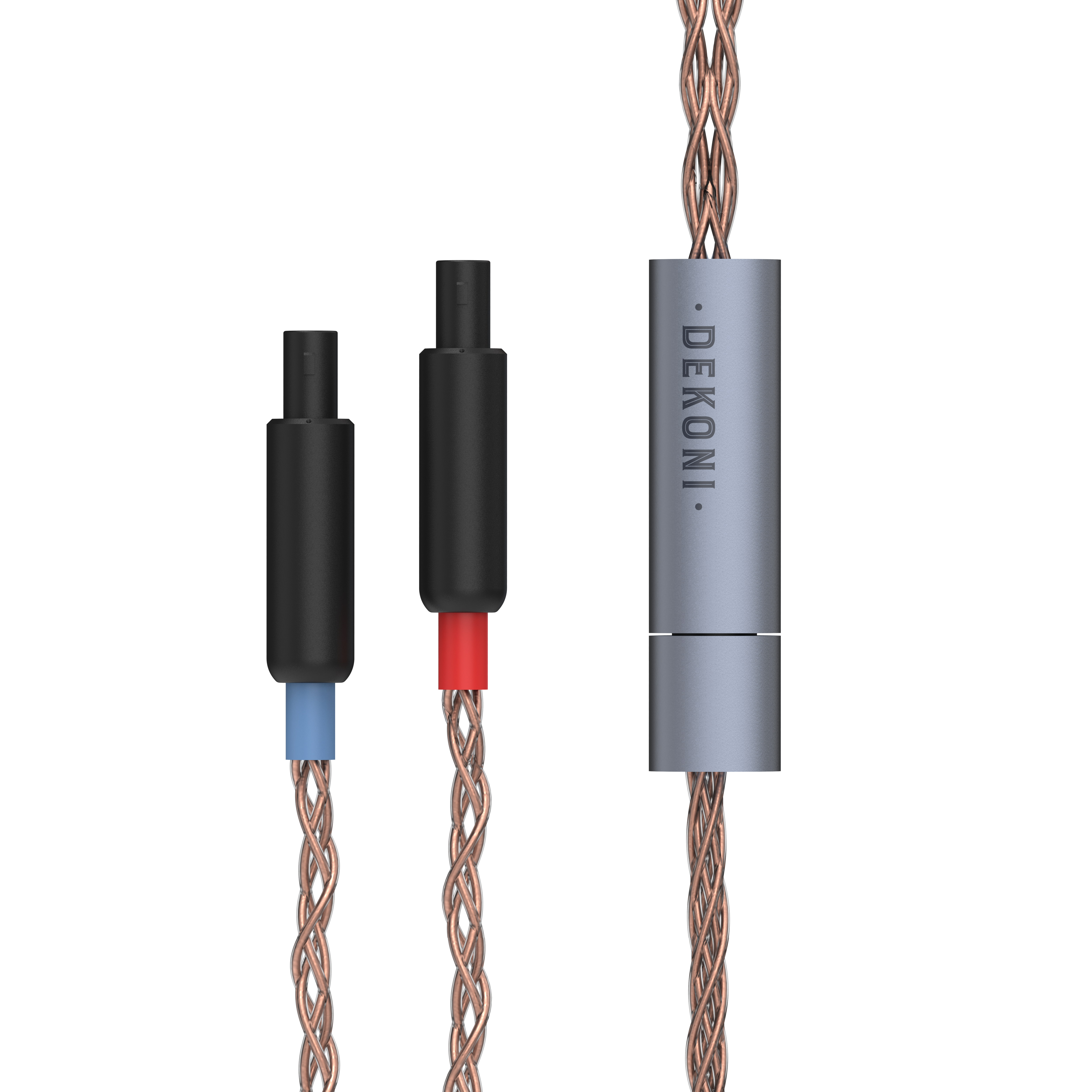 Dekoni Audio Ensemble HD800 Plugs Braided PCUHD Y-Split