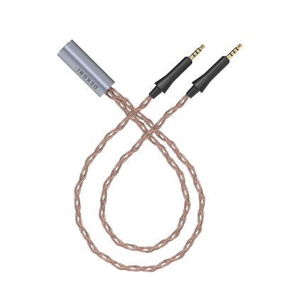 Dekoni Audio Ensemble grell OAE1/2 Plugs Braided PCUHD Y-Split