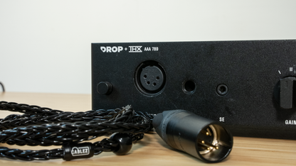 Dekoni Audio Balanced 4 Pin XLR Cable for Sennheiser HD800, HD800S & HD820 Headphones - 1.2M Length