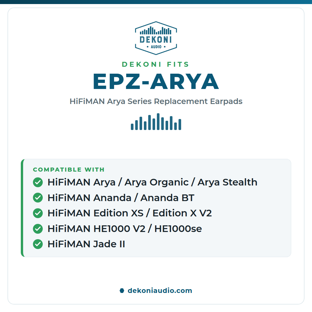 Replacement Earpads for HiFiMan Arya