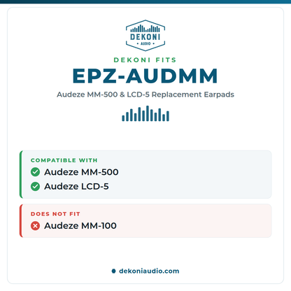 Replacement Earpads for Audeze MM500 & LCD-5