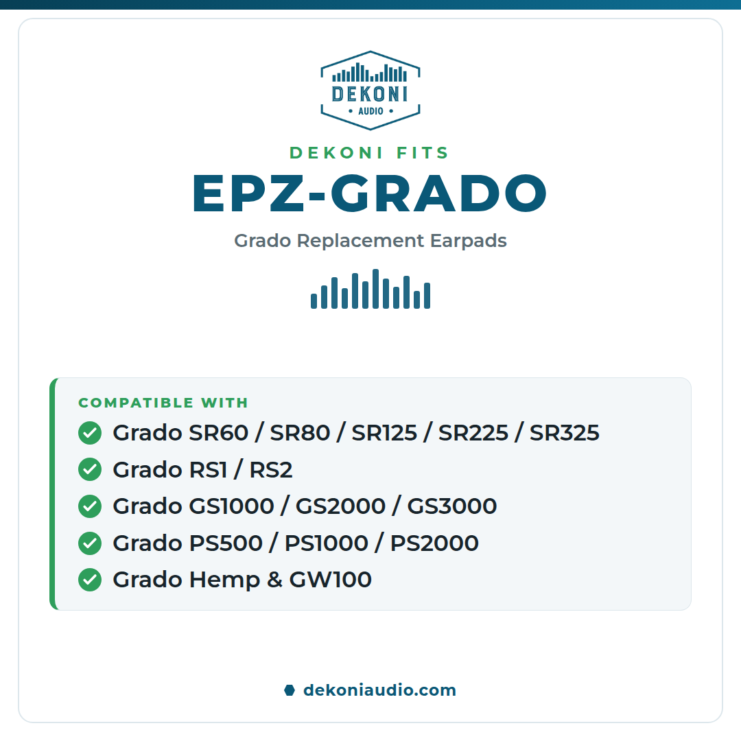 Replacement Earpads for Grado Headphones
