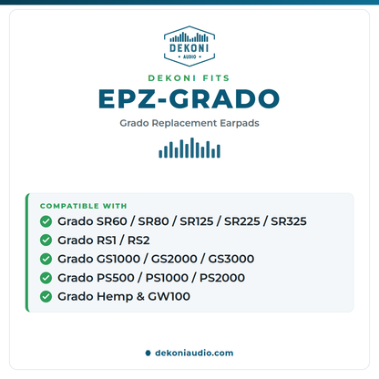Replacement Earpads for Grado Headphones