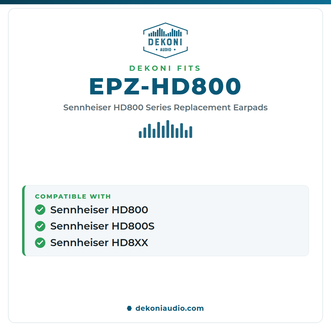 Replacement Earpads for Sennheiser HD800 Series Headphones