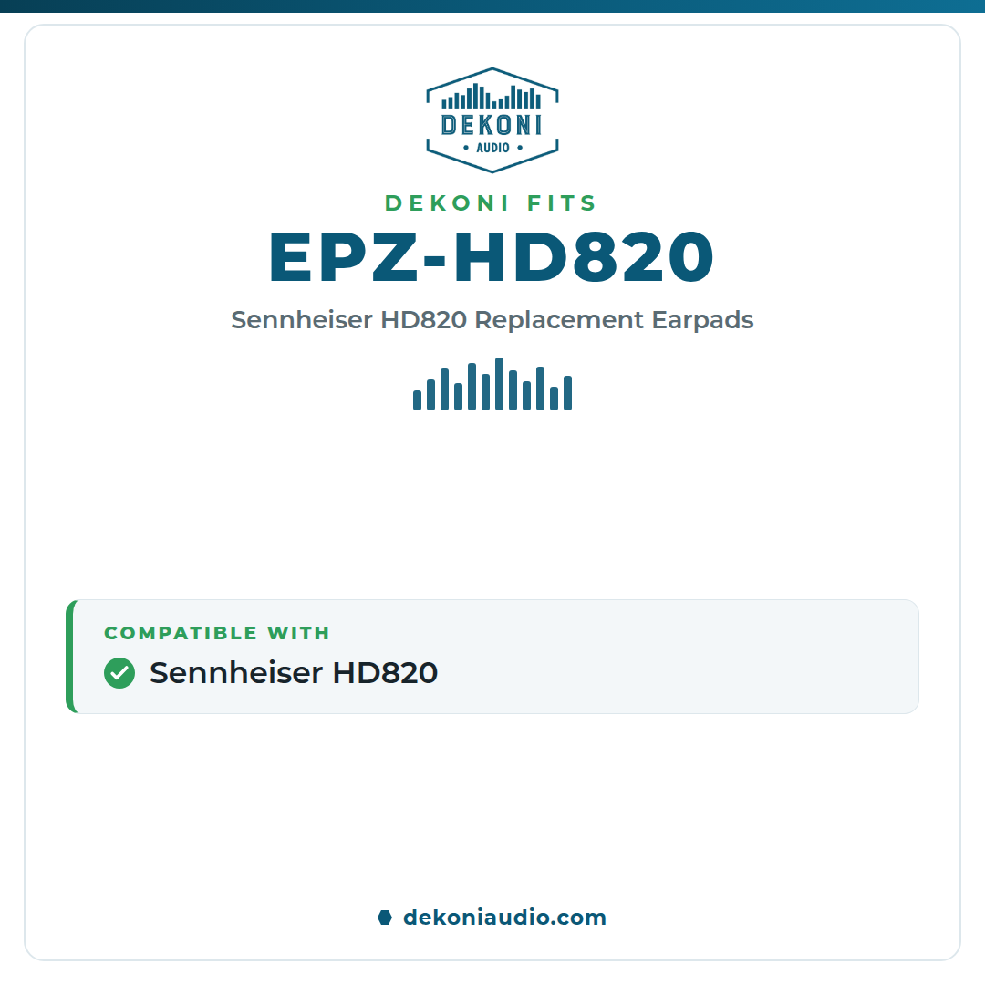 Replacement Earpads for Sennheiser HD820 Headphones