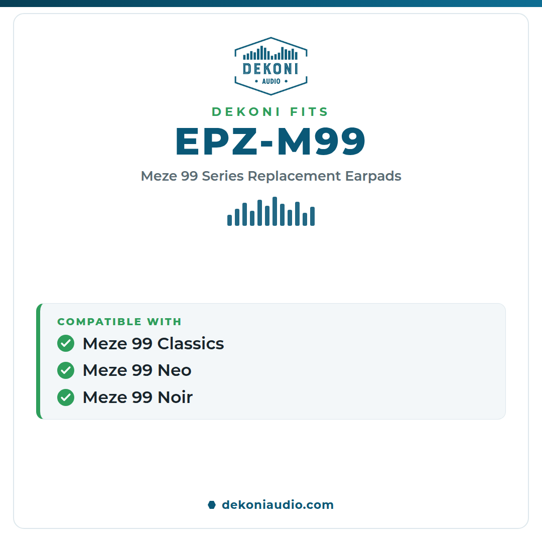 Replacement Earpads for Meze 99 Headphones