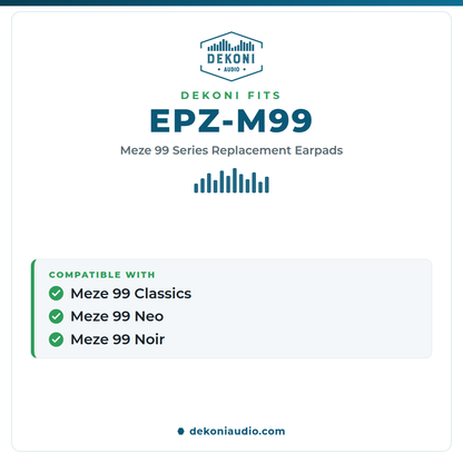 Replacement Earpads for Meze 99 Headphones