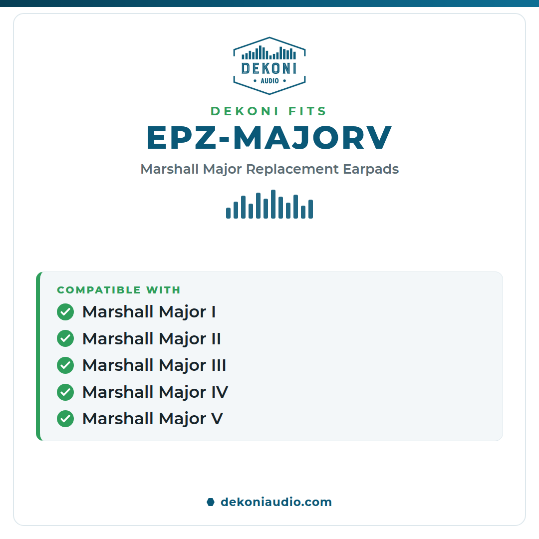 Replacement Earpads for Marshall Major V Wireless Headphones