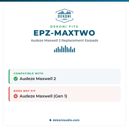 Replacement Earpads for Audeze Maxwell 2 Gaming Headphone