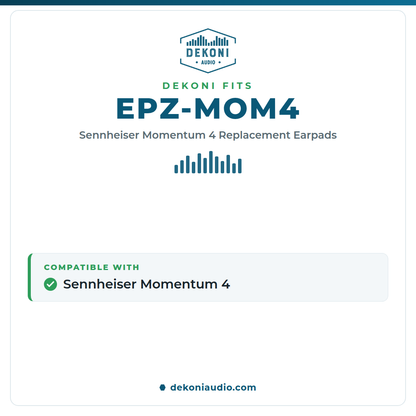 Replacement Earpads for Sennheiser Momentum 4 Headphones