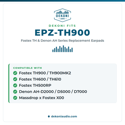 Replacement Earpads for Fostex TH and Denon AH, and X00 Series Headphones