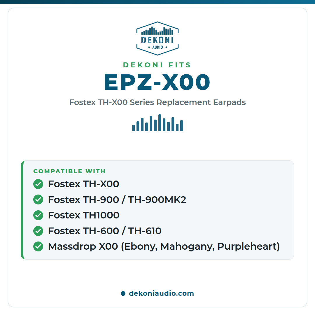 Replacement Earpads for Fostex TH-X00 Series Headphones