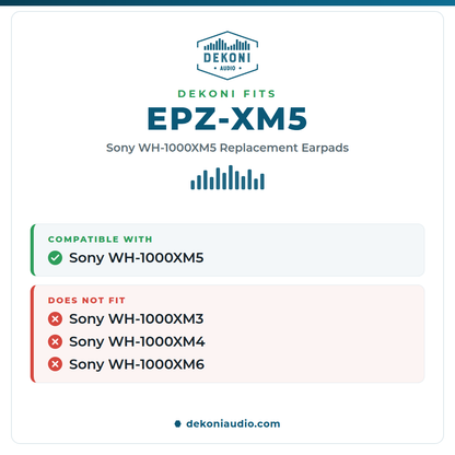 Replacement Earpads for Sony WH1000Xm5 Headphones