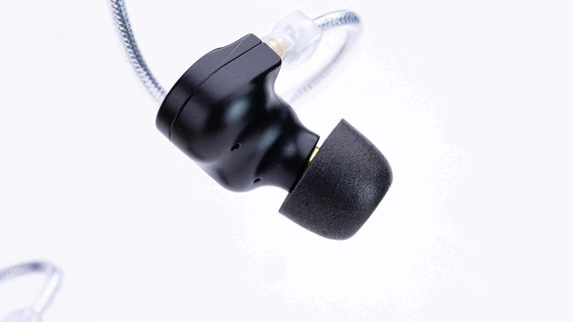 Memory Foam Isolation Earphone Tips Black 4.9mm Mercury