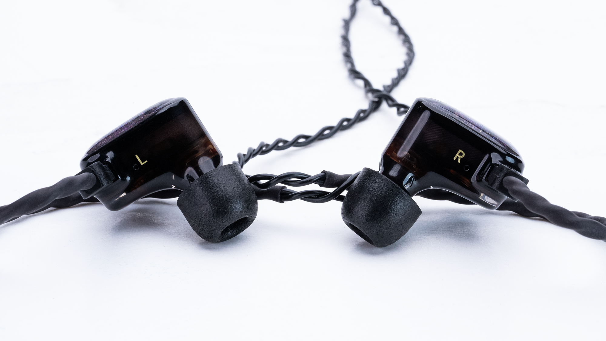 Memory Foam Isolation Earphone Tips Black 4.9mm Mercury