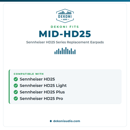 Replacement Earpads for the Sennheiser HD25 Series Headphones