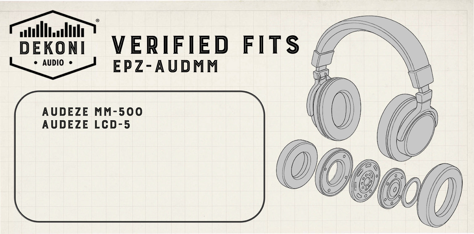 Replacement Earpads for Audeze MM500 & LCD-5