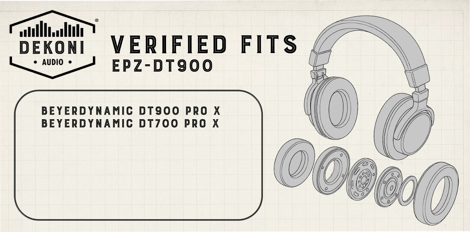 Replacement Earpads for Beyerdynamic DT700/900 Pro X Headphones