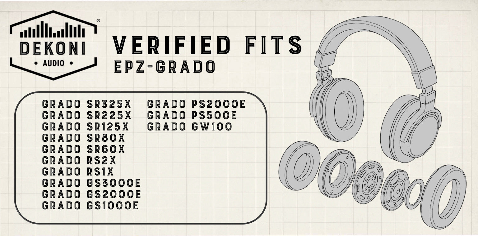 Replacement Earpads for Grado Headphones