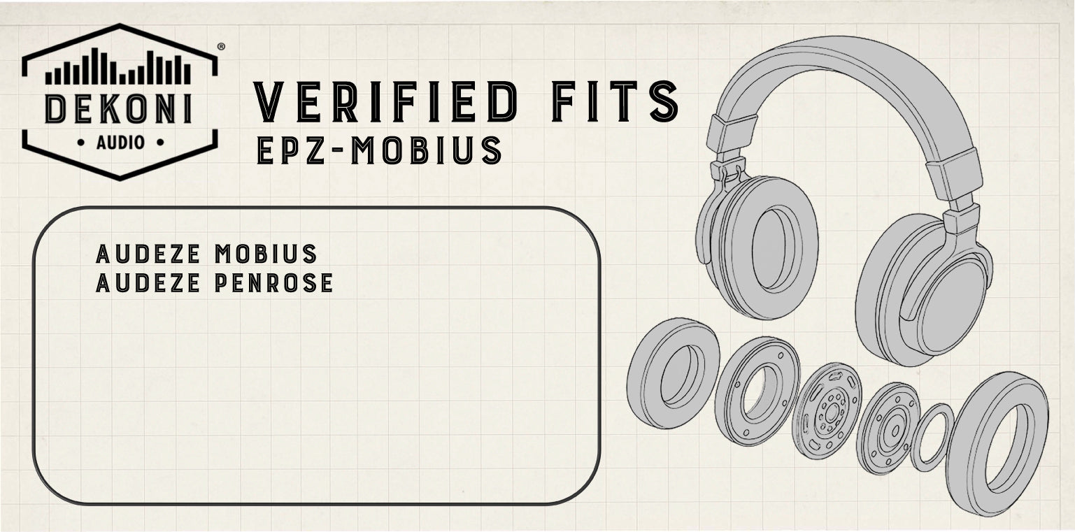 Replacement Earpads for Audeze Mobius & Penrose Headphones