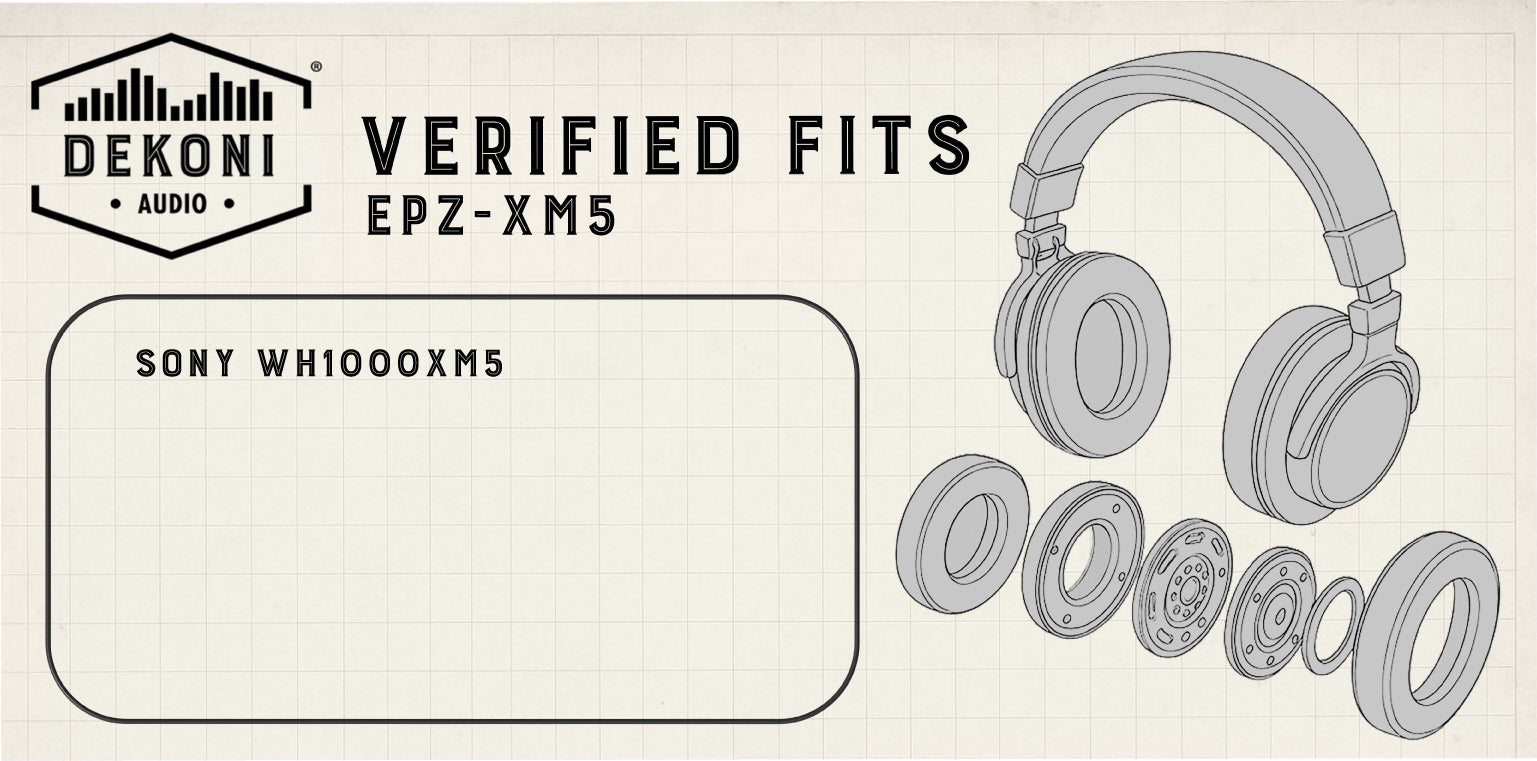 Replacement Earpads for Sony WH1000Xm5 Headphones