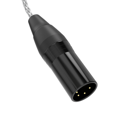 Dekoni Audio Ensemble 4-Pin XLR 64" Braided Cable Cable with HD600 Headphone Connectors