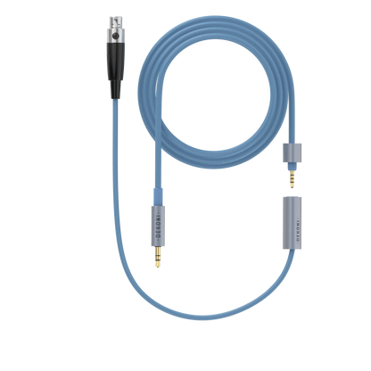 Dekoni Audio Ensemble 1/8" 64" Nylon Jacket Cable with Single 3pin XLR Headphone Connector