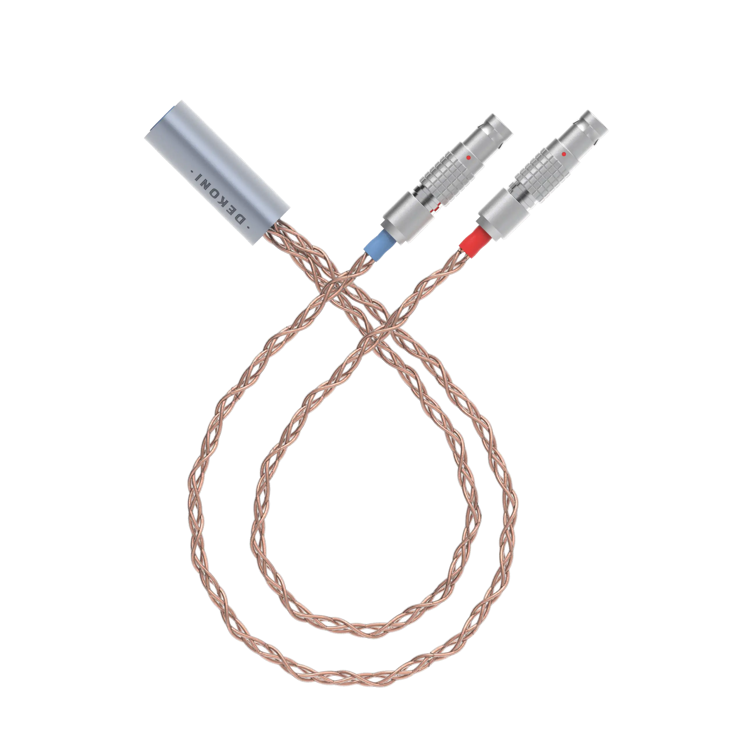 Post-Split PCUHD Cable with 2-Pin Lemo Plugs