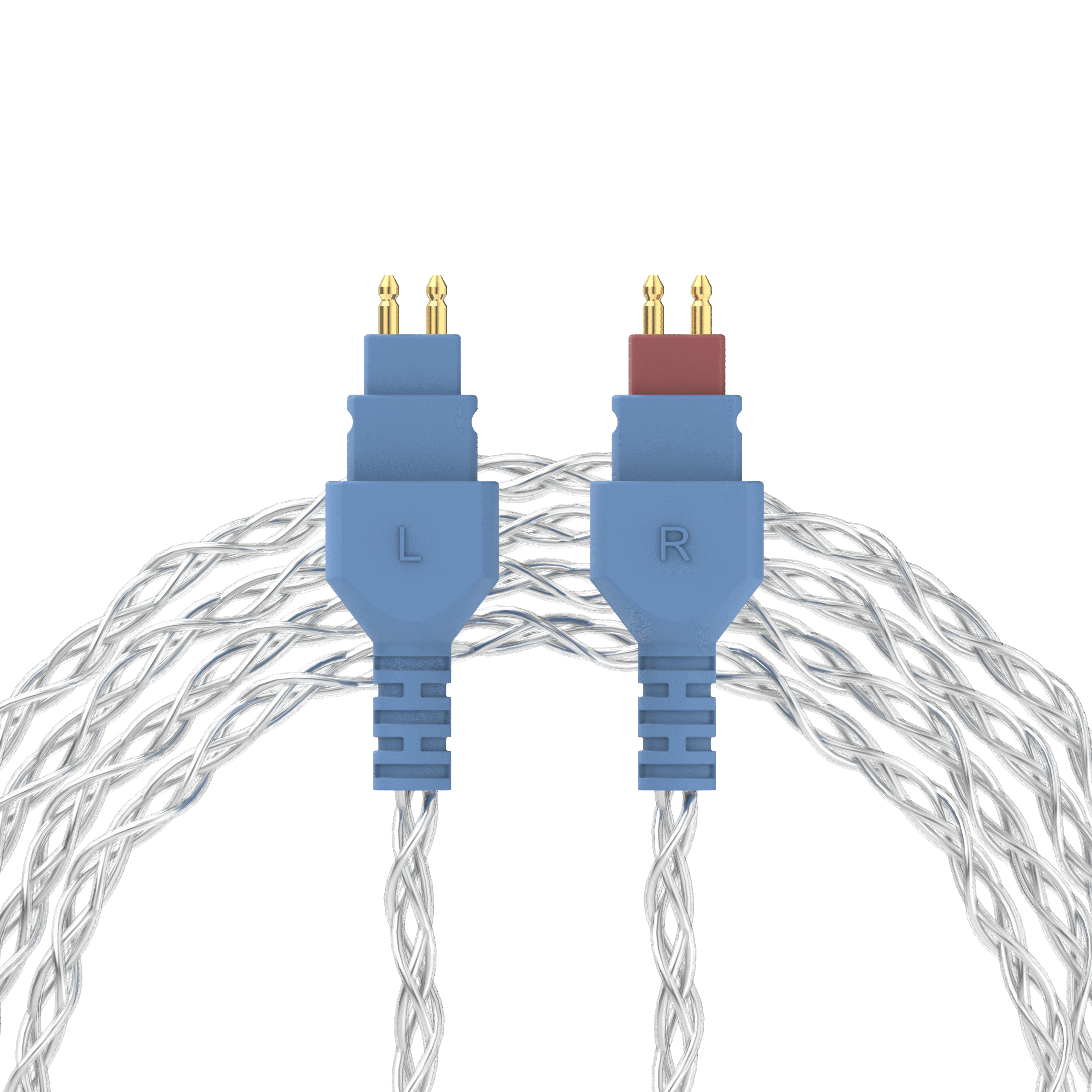 Dekoni Audio Ensemble 1/8" 64" Braided Cable with HD600 Headphone Connectors