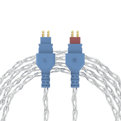 Dekoni Audio Ensemble 1/8" 64" Braided Cable with HD600 Headphone Connectors