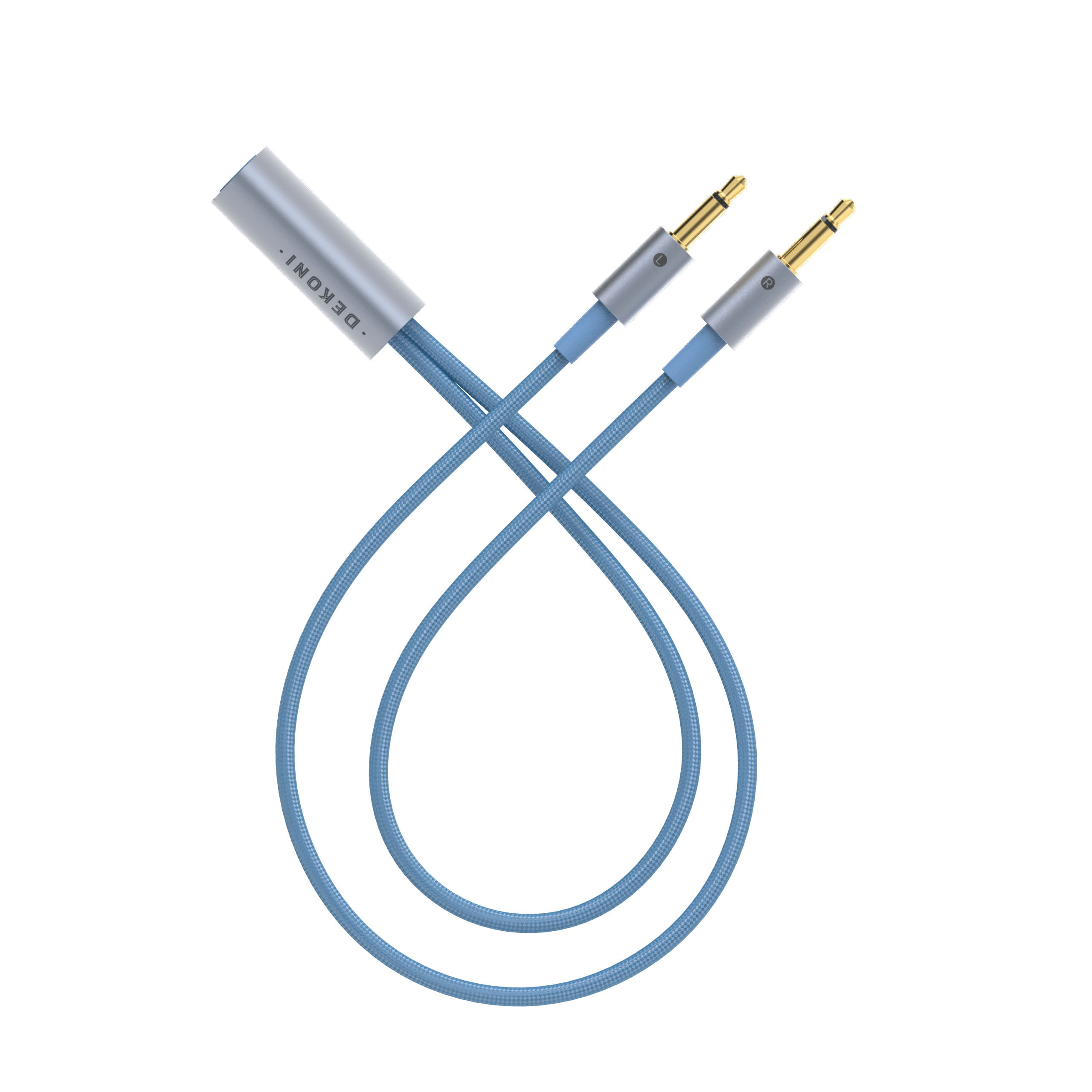 Dekoni Audio Ensemble 1/8" 64" Nylon Jacket Cable with 3.5mm Headphone Connectors